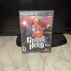 Guitar Hero For Ps2
