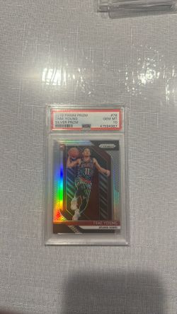 2018-19 Panini Prizm Silver Prizm Trae Young #78 PSA 10 GEM MT Rookie RC