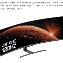 49’ Curved Monitor