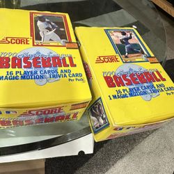  Baseball ⚾️ Cards 1990 2/score And 2/ Fleer 