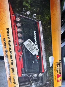 Jeep jl light and side light mount frame set