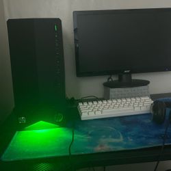 Pc Set Up Hp Palivion Good Condition 