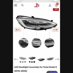 2016–2022 Tesla Model S Right Passenger Side Headlight Assembly