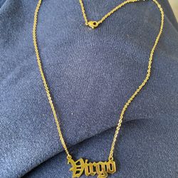 18k Gold plated Necklace Virgo 