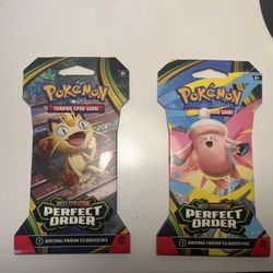 Pokémon TCG: Mega Evolution Perfect Order - Sleeved Booster Pack (Sealed)