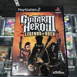 Guitar Hero 3 Ps2 $25 Gamehogs 11am-7pm