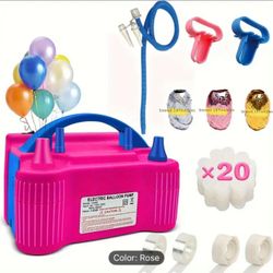 Electric Balloon Pump Party Supplies New
