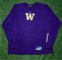 Vintage Washington Huskies Nike Center Swoosh Long Sleeve XX-Large
