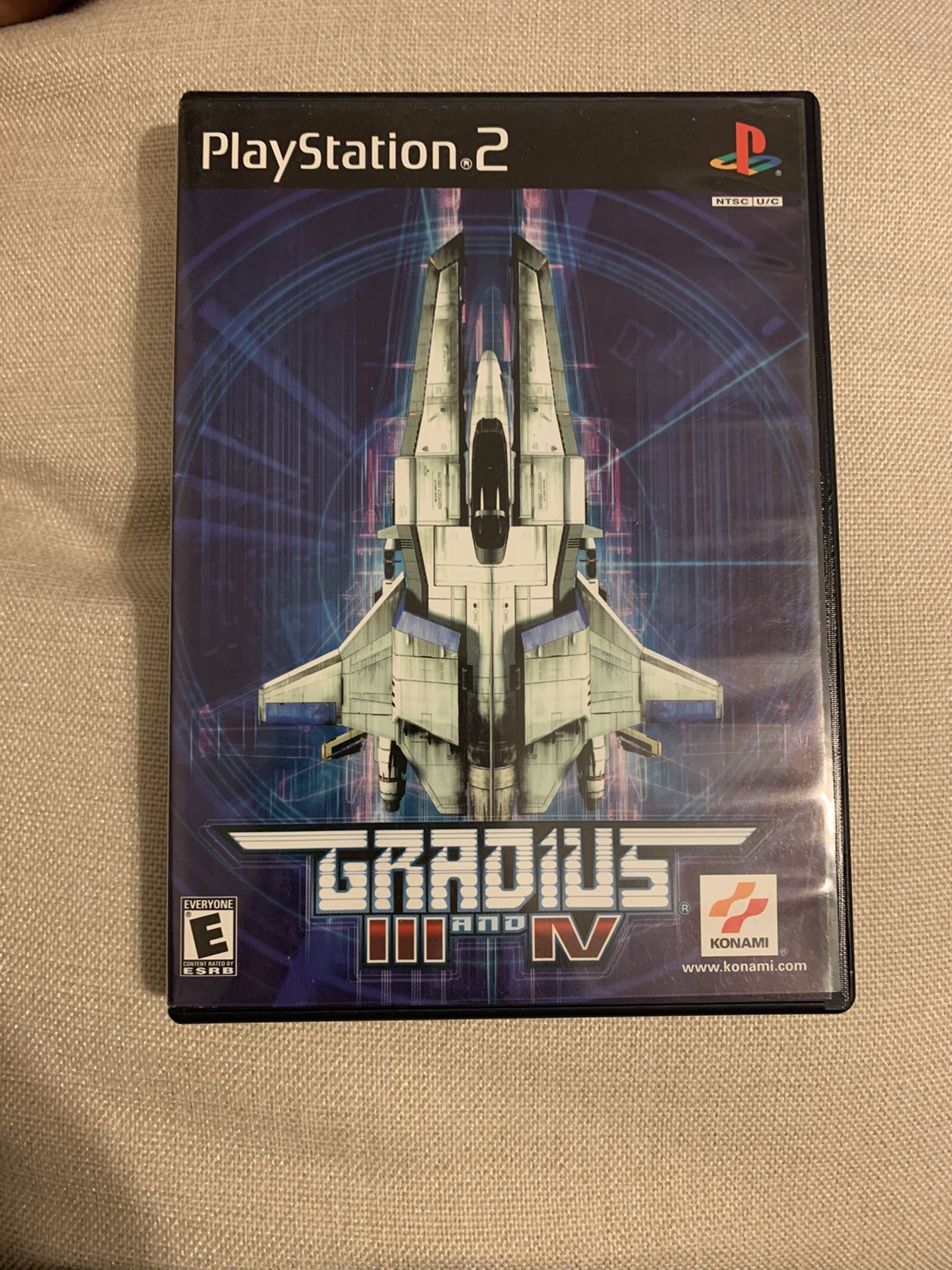 sony ps2 gradius 3 and 4 game