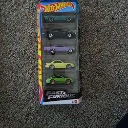 Hot Wheels ( Fast And Furious  5packs )