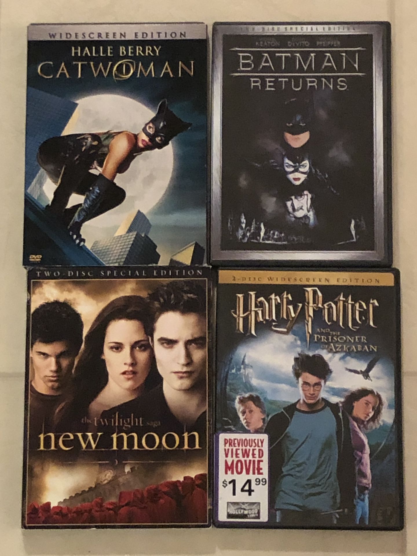 4 DVDS