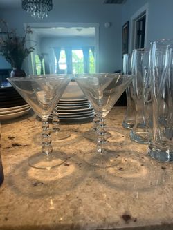 Martini glasses