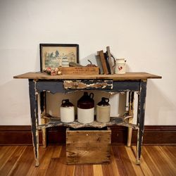 Antique Sofa Table/ Entryway Table 