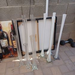 12 Eiffel Tower Base 36 In And 24 In Decorations 