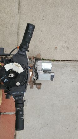 Complete stearing column, 2010 Nissan Sentra