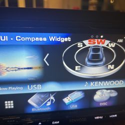 ESTÉREO KENWOOD  DVD RESEIVER  CARPLAY DD 