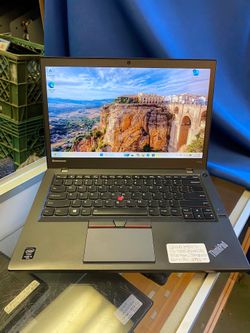 Lenovo ThinkPad T450 14-inch Laptop (2.30 GHz Intel Core i5-5300U Processor, 8 GB RAM 500 GB HDD Windows 11 Pro),Black. NO TRADES - PICK UP ONLY.