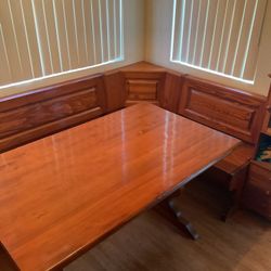 Solid Wood Breakfast Nook 