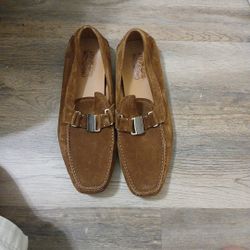 Men Leather Brown Shoes