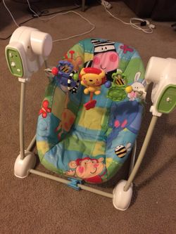 Baby rocking swing