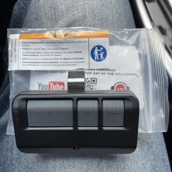 Programmable Garage Door Opener Remote
