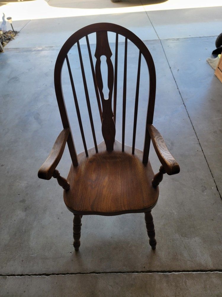 Solid Oak Chairs