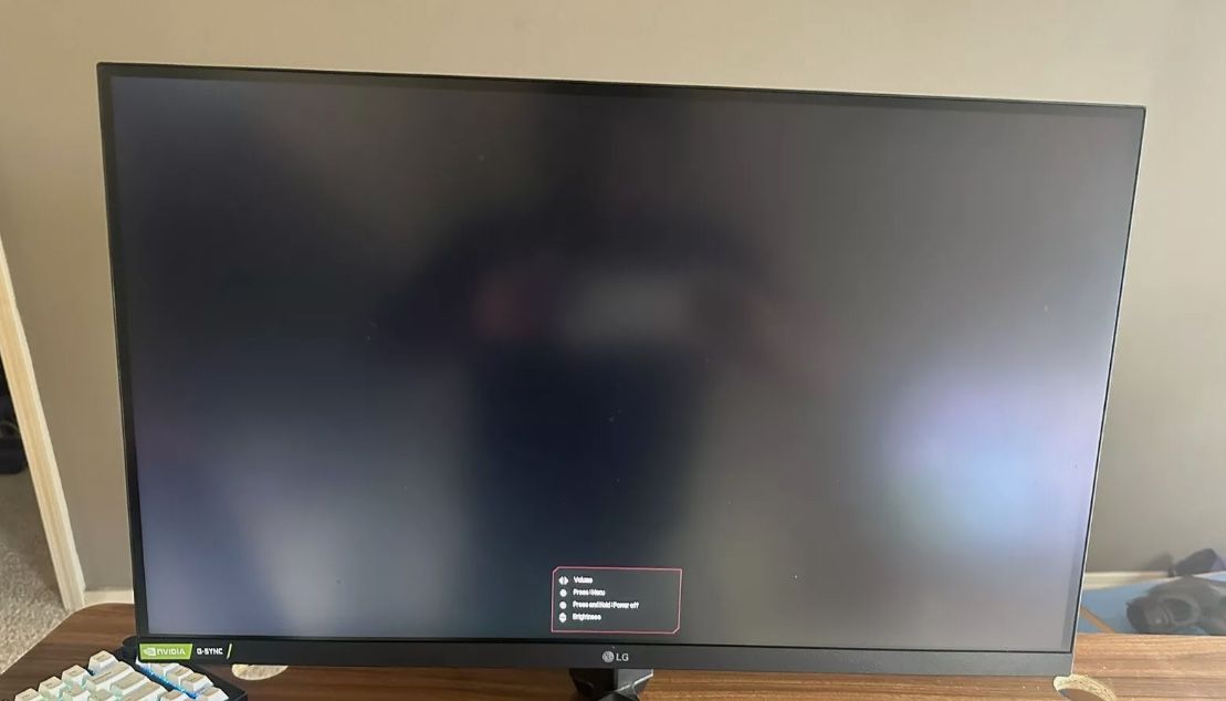 LG 27gn(contact info removed)p 144Hz monitor, w/displayport/power cables
