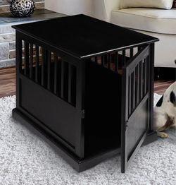 NEW Dog Crate End Table, Furniture Dog Crate, Wooden Large Pet Crate, Dog Crate Furniture !