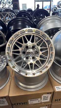 17” KMC WHEELS IN STOCK ! 6 LUG KMC RIMS !
