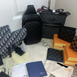 Men’s bags and wallets