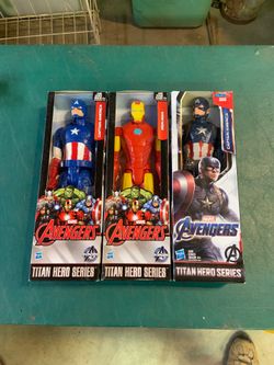 Avengers action figures Titan Hero Series
