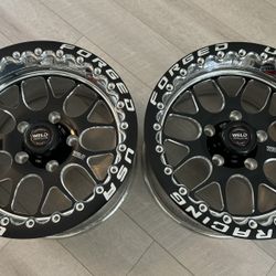 17x10 Weld Racing RTS S77 Beadlock Forged Wheels 5x135 99-04 Ford Lightning PAIR