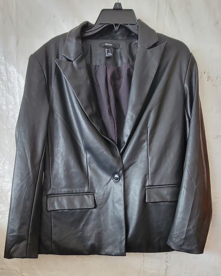Forever 21 Leather Style Jacket