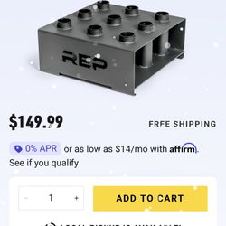 Rep Fitness Barbell Storage