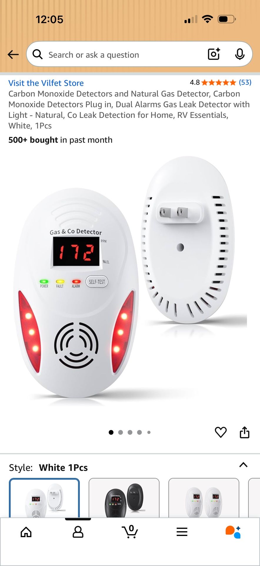 Carbon Monoxide Detector