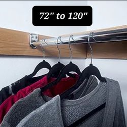 Closet Rod Adjustable  72in To 120in