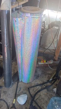 Holographic vynal heat transfer