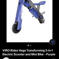 Vitro Scooter 2 In 1 