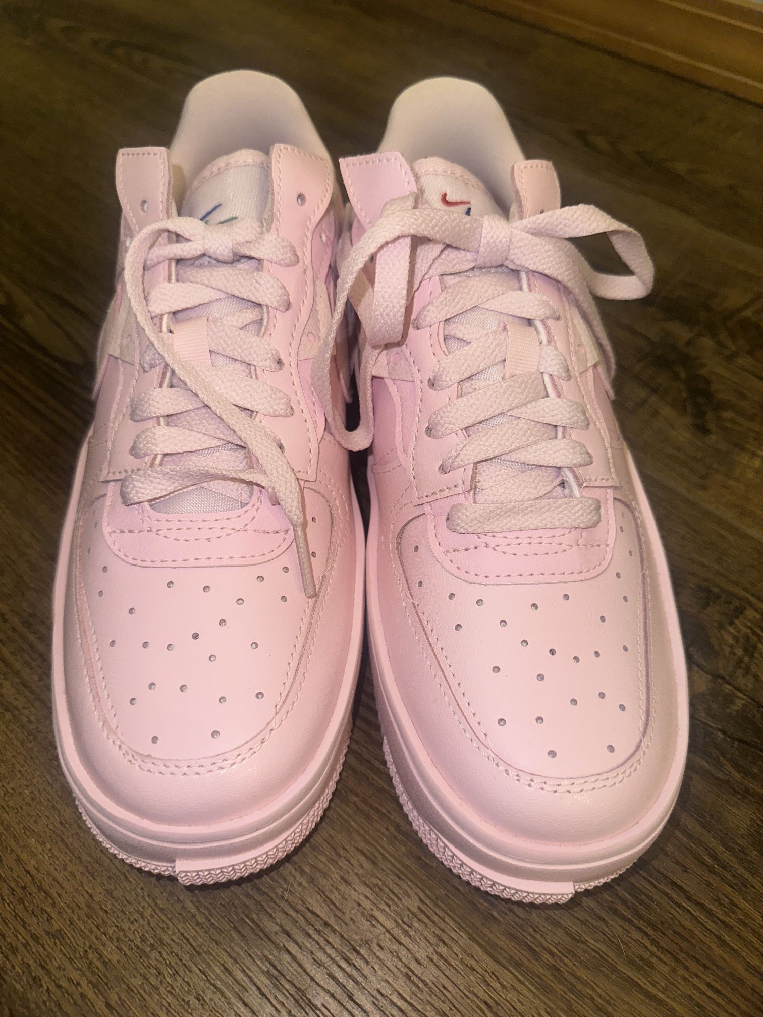 *New* Nike Womens Air Force 1 Low Fontanka Foam Pink Sneakers Shoe Size 8