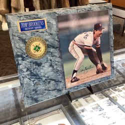 Tom Brookens Autographed Photo