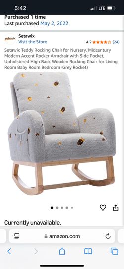 Rocket baby rocking chair