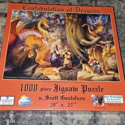 Confabulation of Dragons 1000pc Jigsaw Puzzle Brand NEW & Factory Sealed!!