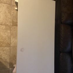 White Coffee Table With A Little Wine Glass Stain 