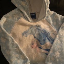 Disney Girl’s Frozen Hoody Size 4