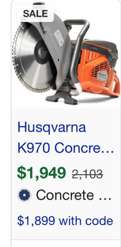 Concrete saw