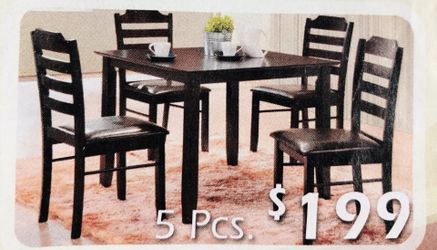 New 5pcs Dining set