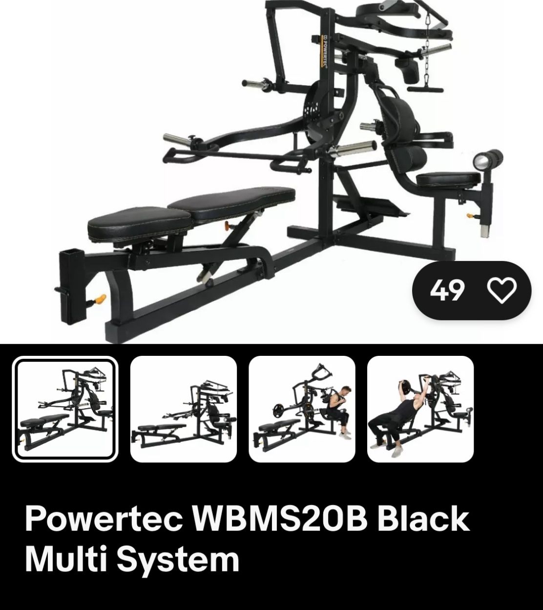 POWERTECH WORKOUT STATION