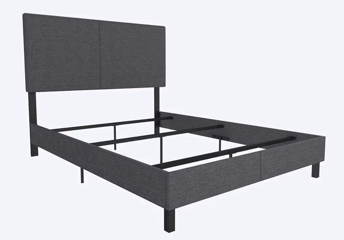 Gray Bed Frame (Queen)