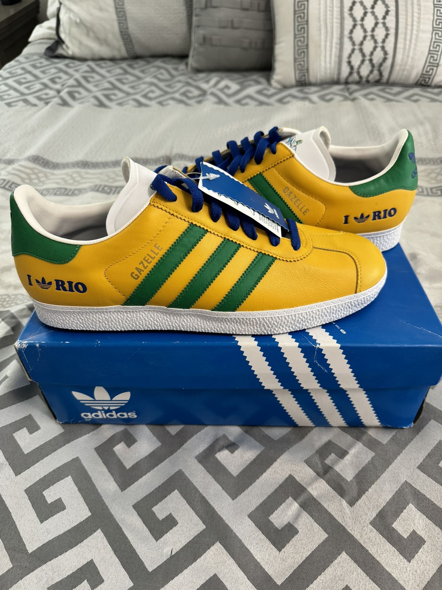 Gazelle Shoes Adidas Gazelle Rio Adidas Gazelle “ I ❤️ Rio” Size $200