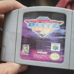 Nintendo 64 nfl blitz 2000